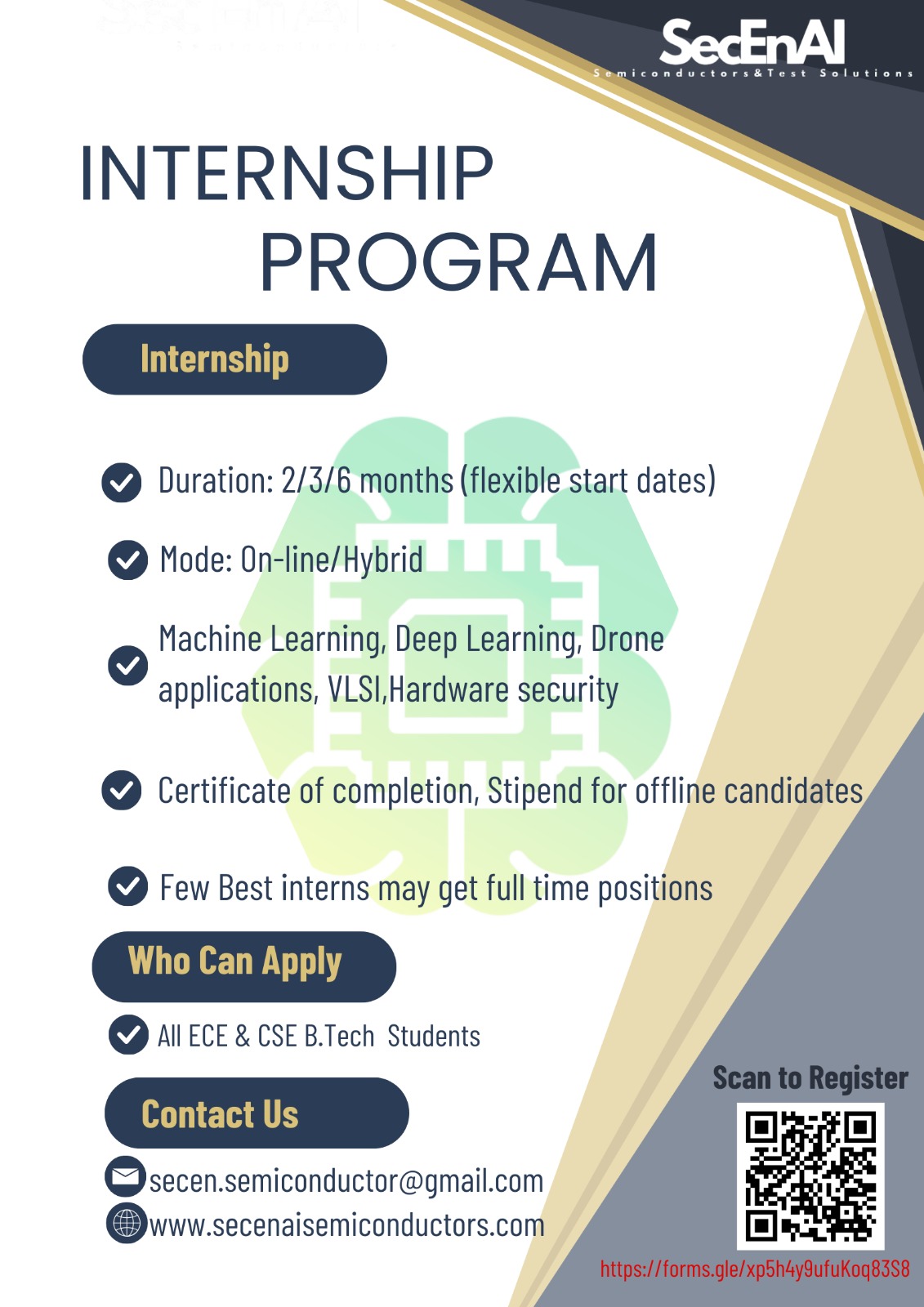 Internship Flyer